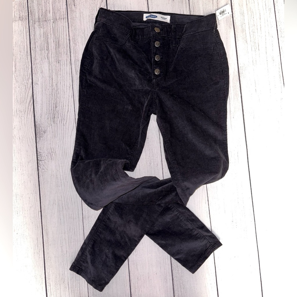 Old Navy Corduroy Grey Jeggings NWT Size 16 Girls